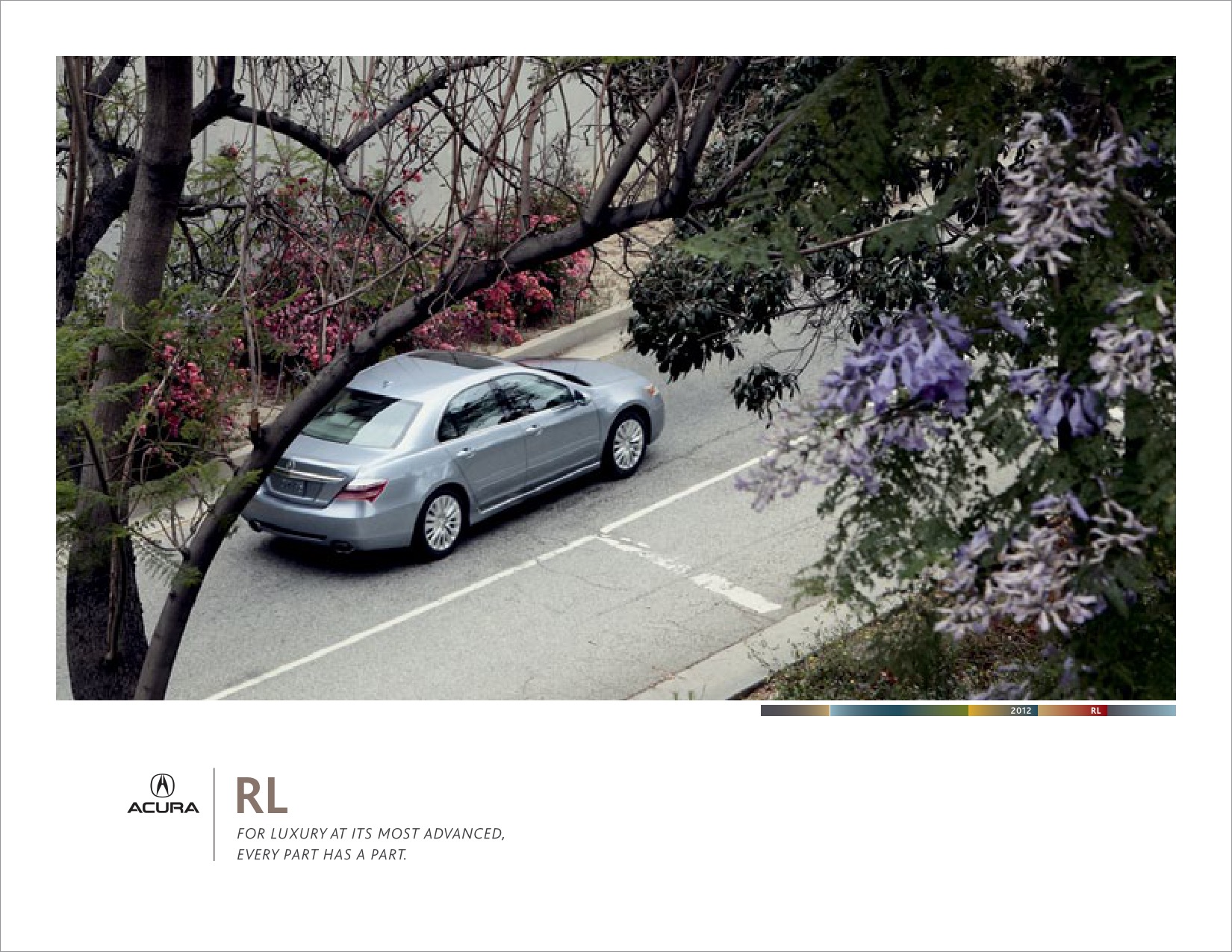 2012 Acura RL Brochure